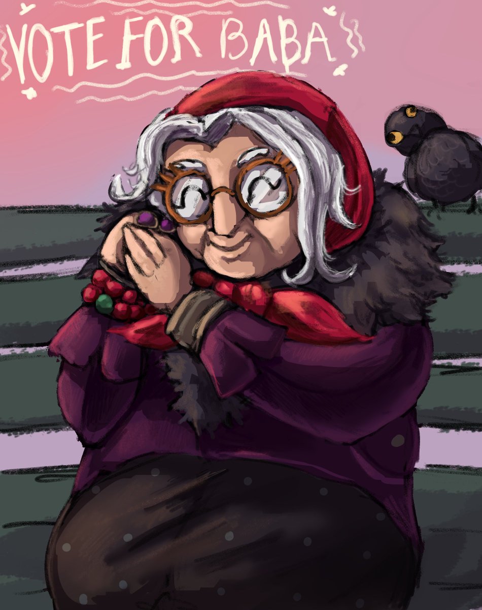 Ice_Cre4m_Art's tweet photo. BABUSHKA
VOTE FOR BABA! 
#Deadlock #Art https://t.co/IwCUzLdVyn