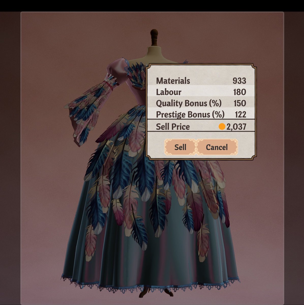 Meowmedresmaker's tweet photo. I legit had a mental breakdown while making this😩 does anyone else have a hard time with the feathers? 🪶 🦩🩰🦢🌷 #dressmaker https://t.co/GrZqpk5NR6
