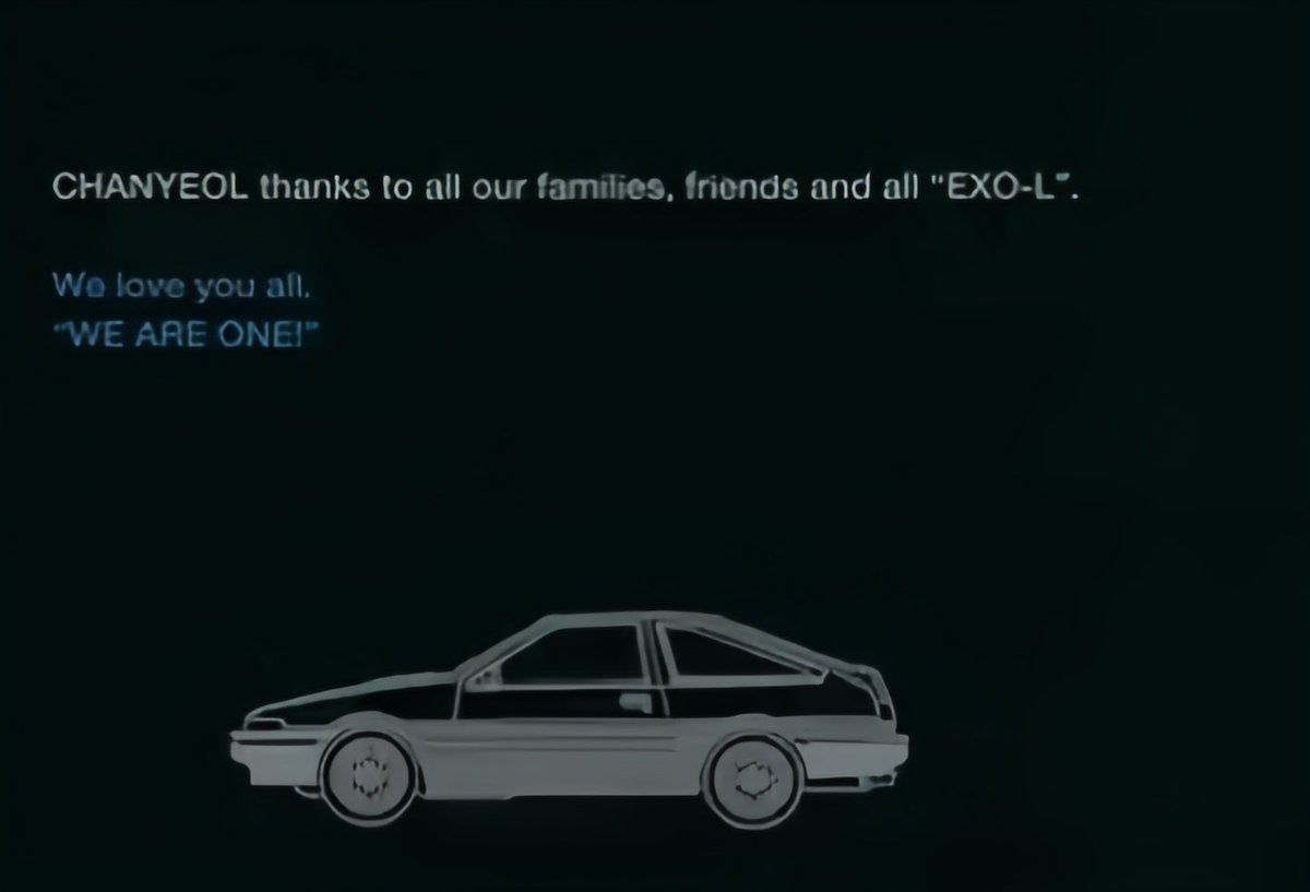PCY_BASE's tweet photo. CHANYEOL’s special thanks in the ending credits of the MV🥺🫳🏼

“CHANYEOL thanks to all our families, friends and all "EXO-L”
“Wo love you all”
“WE ARE ONE”

#CHANYEOL #찬열 https://t.co/8QoklPLRGa