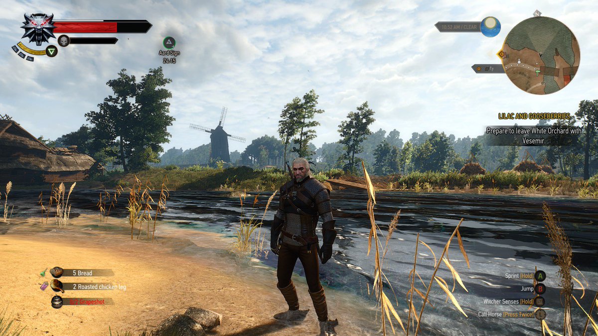 BenRiley83's tweet photo. I took both of these screenshots while playing, 11 years apart! #TheWitcher3Remaster #CDPR https://t.co/H50cZMlPcZ
