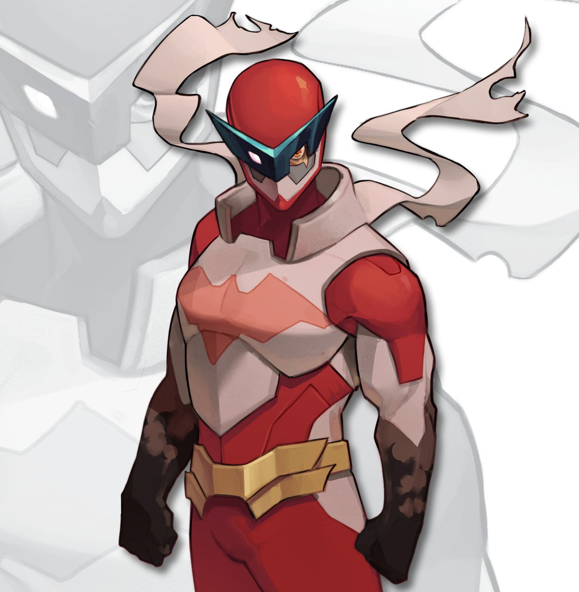 Zustos_'s tweet photo. Red Raptor fanart 

#BrawlhallaArt https://t.co/Am532LAkU3