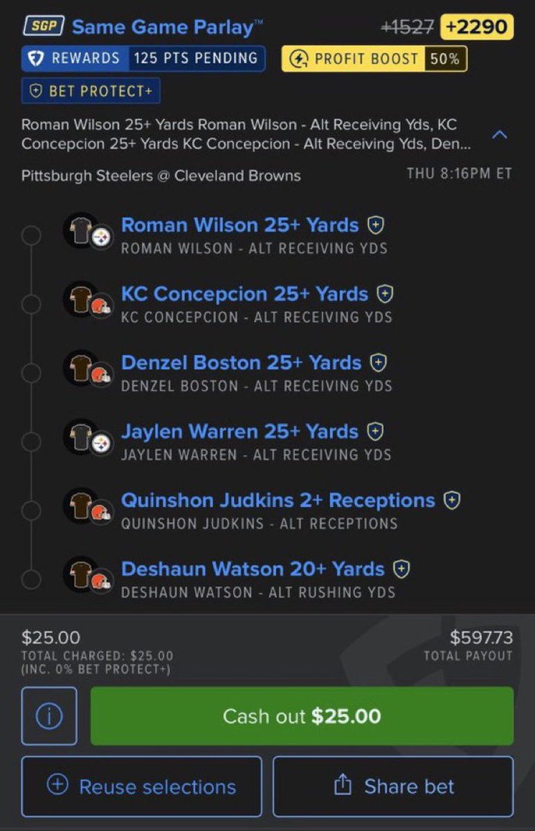 cashflowsports2's tweet photo. TNF 50% Boost ✨

Let’s ride! 🤠❤️‍🔥🧩

@Playbooki 

JOIN THE FREE  DISCORD 🔗🔗  https://t.co/Exb2JLz05m

#MLB #MLBBets #HomeRunProps #HRParlay #BaseballBets #SportsBetting #Parlay #DavisParlay @playbook https://t.co/HsbqxdJWCJ