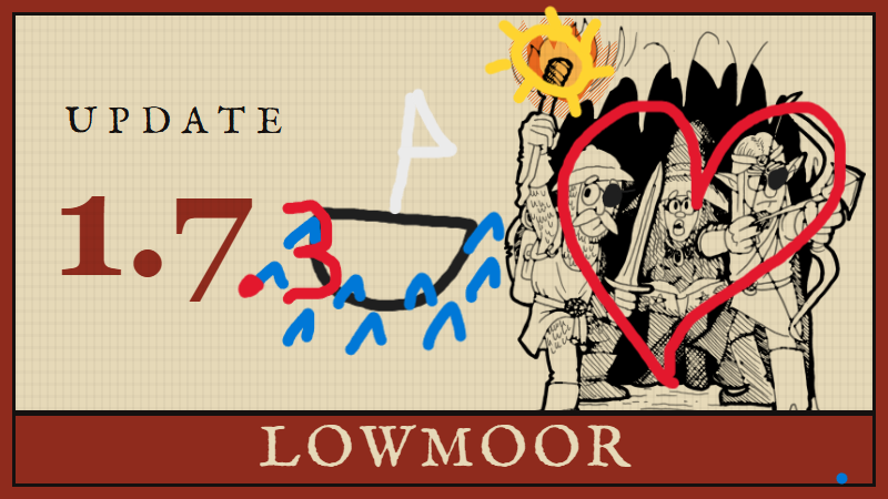 Bogu_CEO's tweet photo. Lowmoor - v1.7.3: Plan your endings, save your layouts and supporter pack 

You can now choose an ending ahead of time, save your favourite layouts and train reserve companions. The optional cosmetic Supporter Pack is here too, if you'd like to help support development. https://t.co/6WM1lp8HUs
