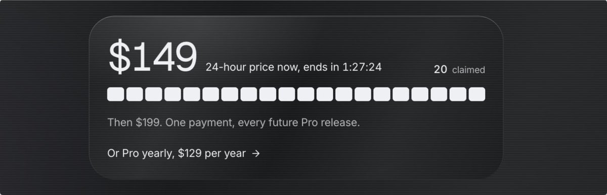 eliakuratli's tweet photo. A bit more than 1 hour left before price for @uiarcdev moves up to $199

Get it now -> https://t.co/5v4pdkpo7K https://t.co/KEzuT9SQeh