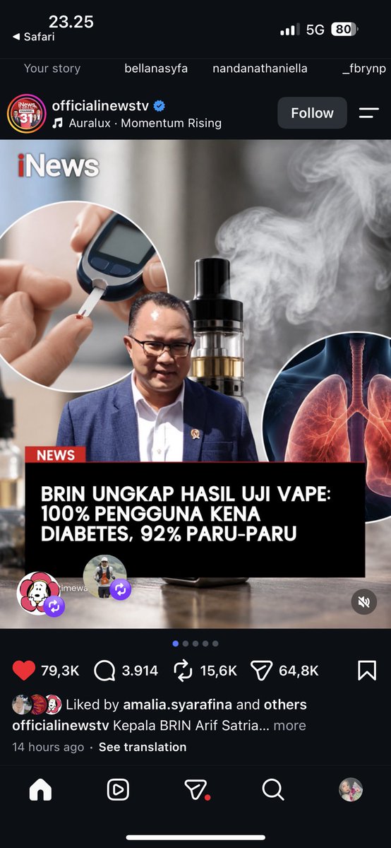 zilaoverhere's tweet photo. kalau riset ini bener merugilah orang-orang yang ngevape huhu🥹 diabetes is mother of diseases guys…💔 https://t.co/ygklFuzkw3