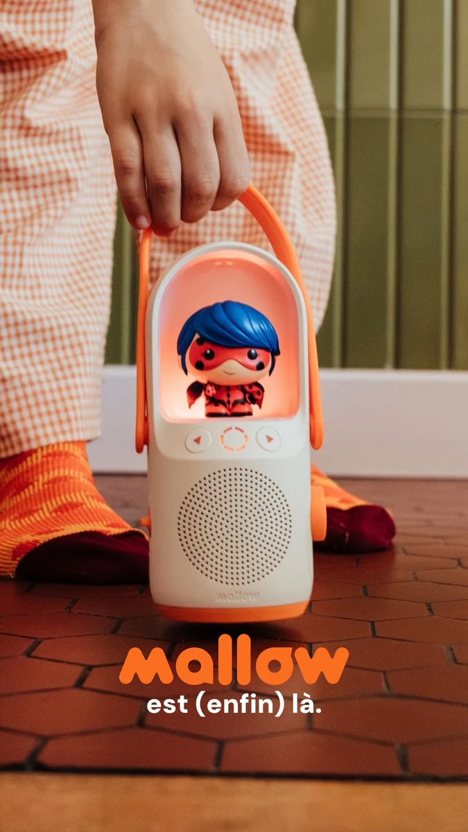 MLBFansWorld's tweet photo. 📰 || NEWS!
Mallow, a new screen-free voice gaming platform for children, launches today in France, and #MiraculousLadybug is the very first IP featured on the platform 🐞✨

To mark the launch, an original interactive adventure titled "Ladybug and the Lost Emotions of Paris" has been created. In this story, children team up with Ladybug and Duusu, the Kwami of Emotion, to help restore emotional balance across Paris by identifying feelings, interpreting clues, and helping characters understand their emotions