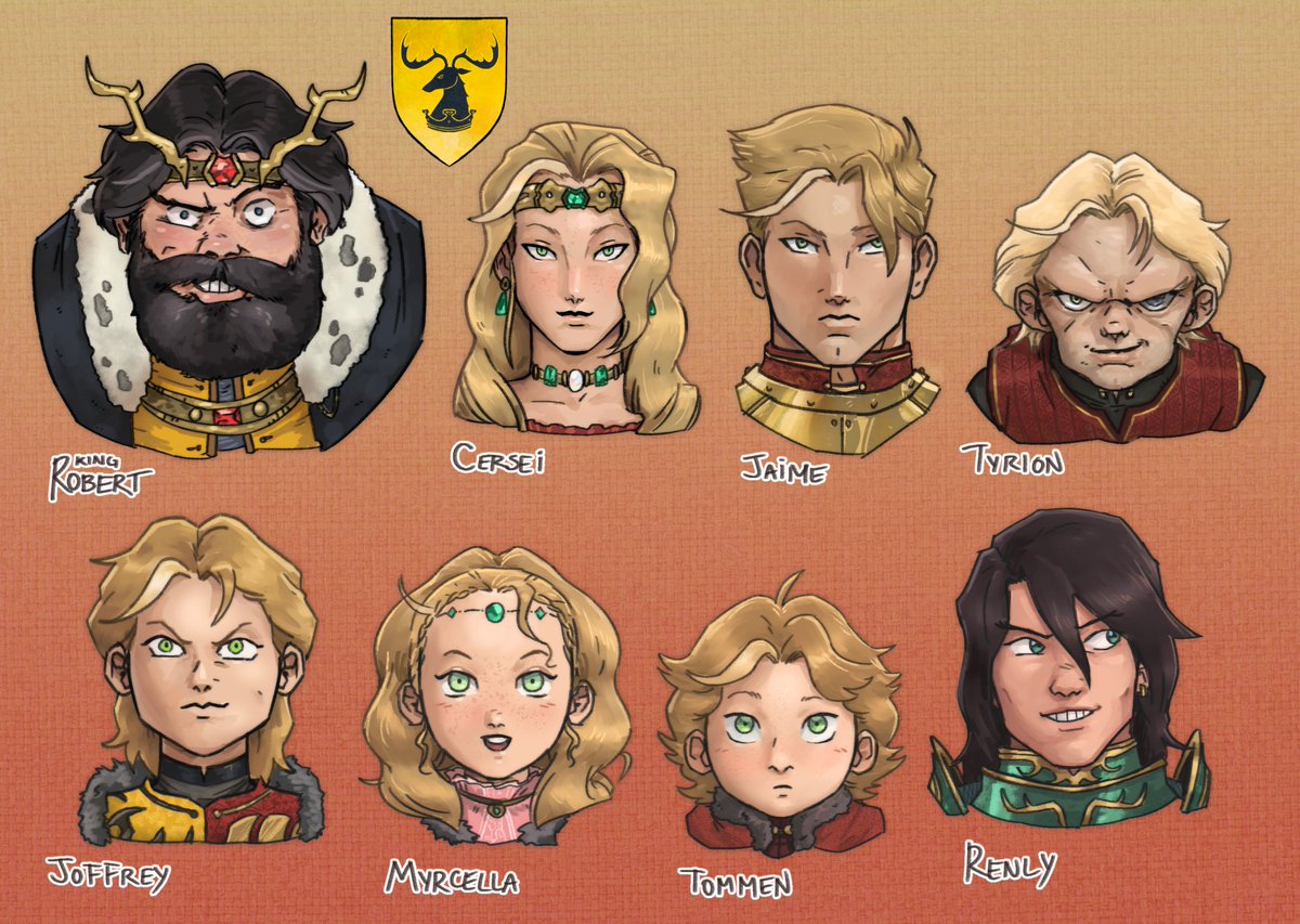 rodneymadness's tweet photo. the royal "family" #GoT #ASOIAF https://t.co/nwrcabEKAx