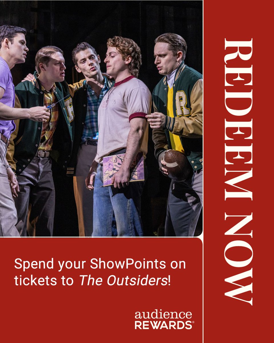 audiencerewards's tweet photo. Play or musical? Drama or comedy?

Broadway's hottest shows are even easier to see when you're an Audience Rewards member! Get a great ticket at any of these shows and more for a great price when you spend your ShowPoints. https://t.co/ZI3OJM6itN