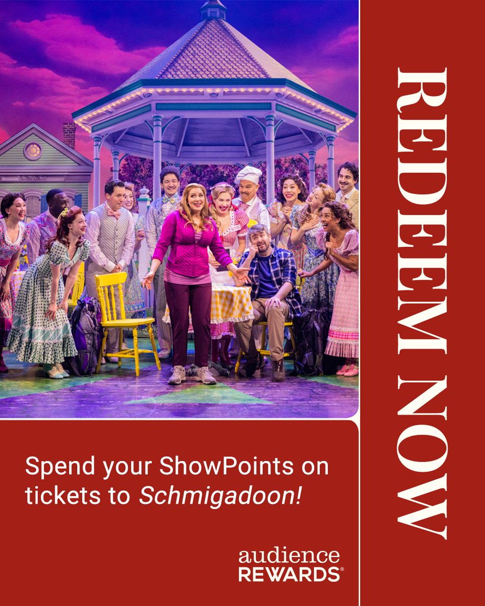 audiencerewards's tweet photo. Play or musical? Drama or comedy?

Broadway's hottest shows are even easier to see when you're an Audience Rewards member! Get a great ticket at any of these shows and more for a great price when you spend your ShowPoints. https://t.co/ZI3OJM6itN