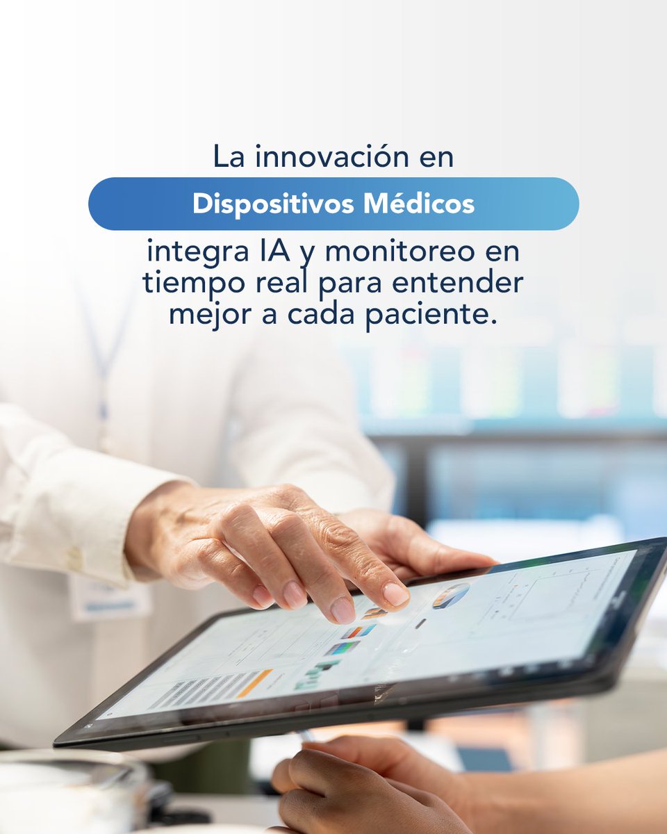 amidmx's tweet photo. La atención médica se beneficia puede ofrecer mejores diagnósticos, tratamientos y un seguimiento continuo del paciente con la integración de inteligencia artificial en Dispositivos Médicos. https://t.co/UCObXMZwB6