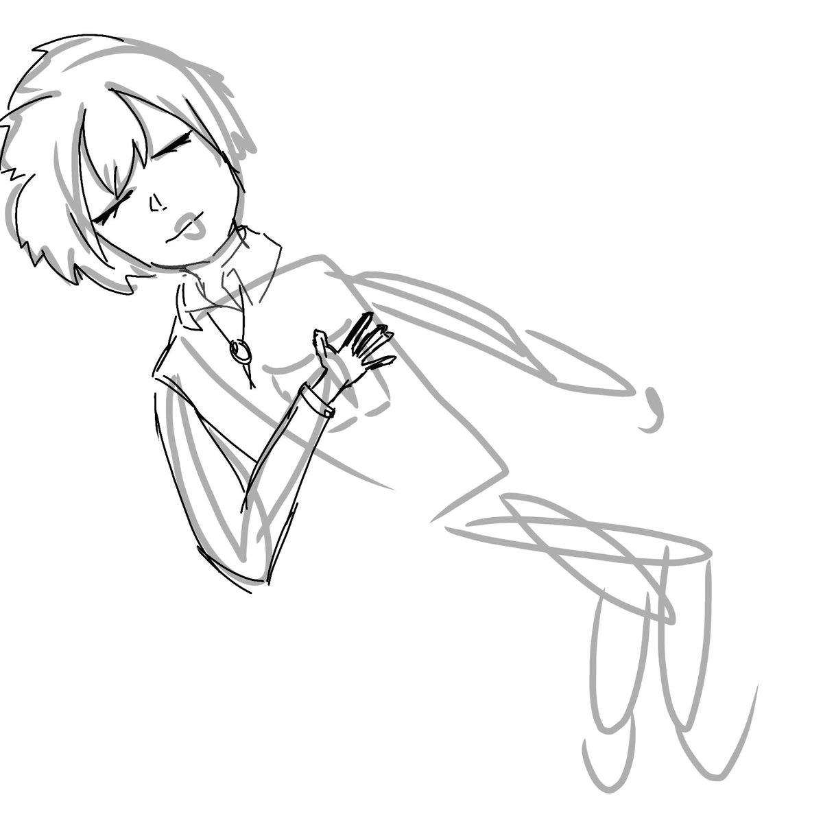 ham_mga's tweet photo. スマホで描くのムズすぎるだろ💢💢 https://t.co/lBrz49Z3G0