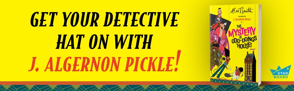 PrimaryTimes's tweet photo. Ten-year-old Jacob Oolong is on the trail of a mysterious chocolate thief! Enter our competition for your chance to win a copy of Alex T. Smith Presents J. Algernon Pickle in The Mystery at Odd-Doings House 🔎

Enter here > https://t.co/sSj32tFjTW https://t.co/DmrGWc4wSs