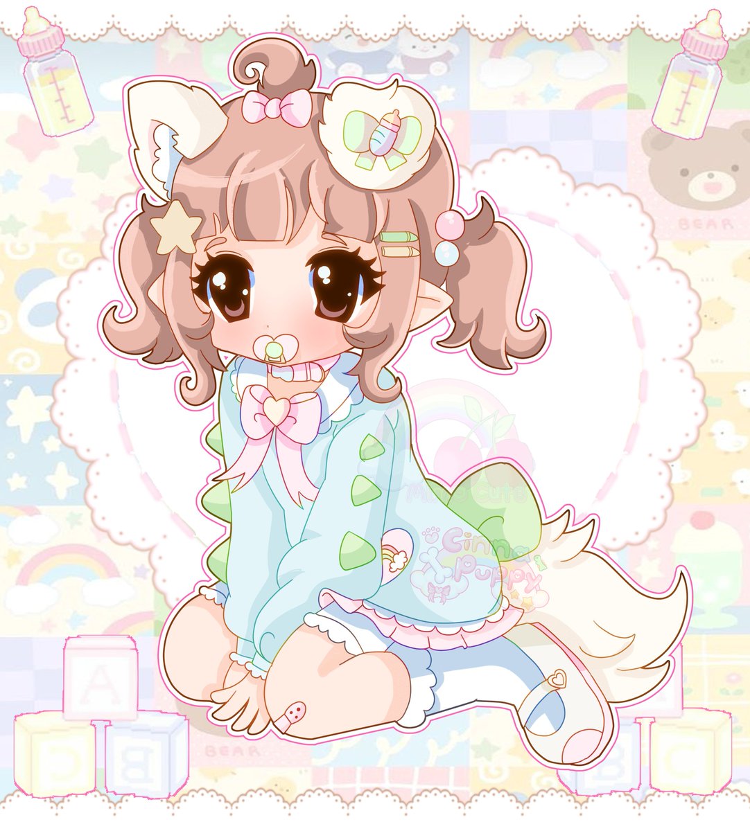 puppycinna's tweet photo. cinna is going to be a super smart puppysaur with how many books she's been reading!! someday cinna will have a book club with cinnabuns! ♡♡

🖍: @/mimobunnycute https://t.co/xe3YG5aja5
