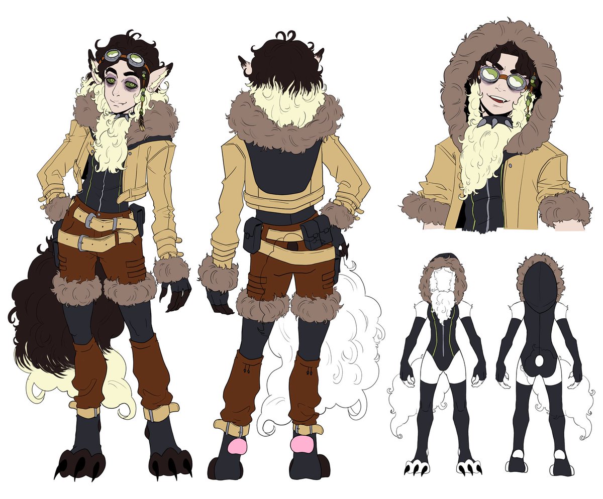 Chocopossum's tweet photo. Thanks to @LirhyaPetitPain amazing design skills, Orion finally has a hero costume :3
Go show them some love 💜 https://t.co/MOhmul7iFr