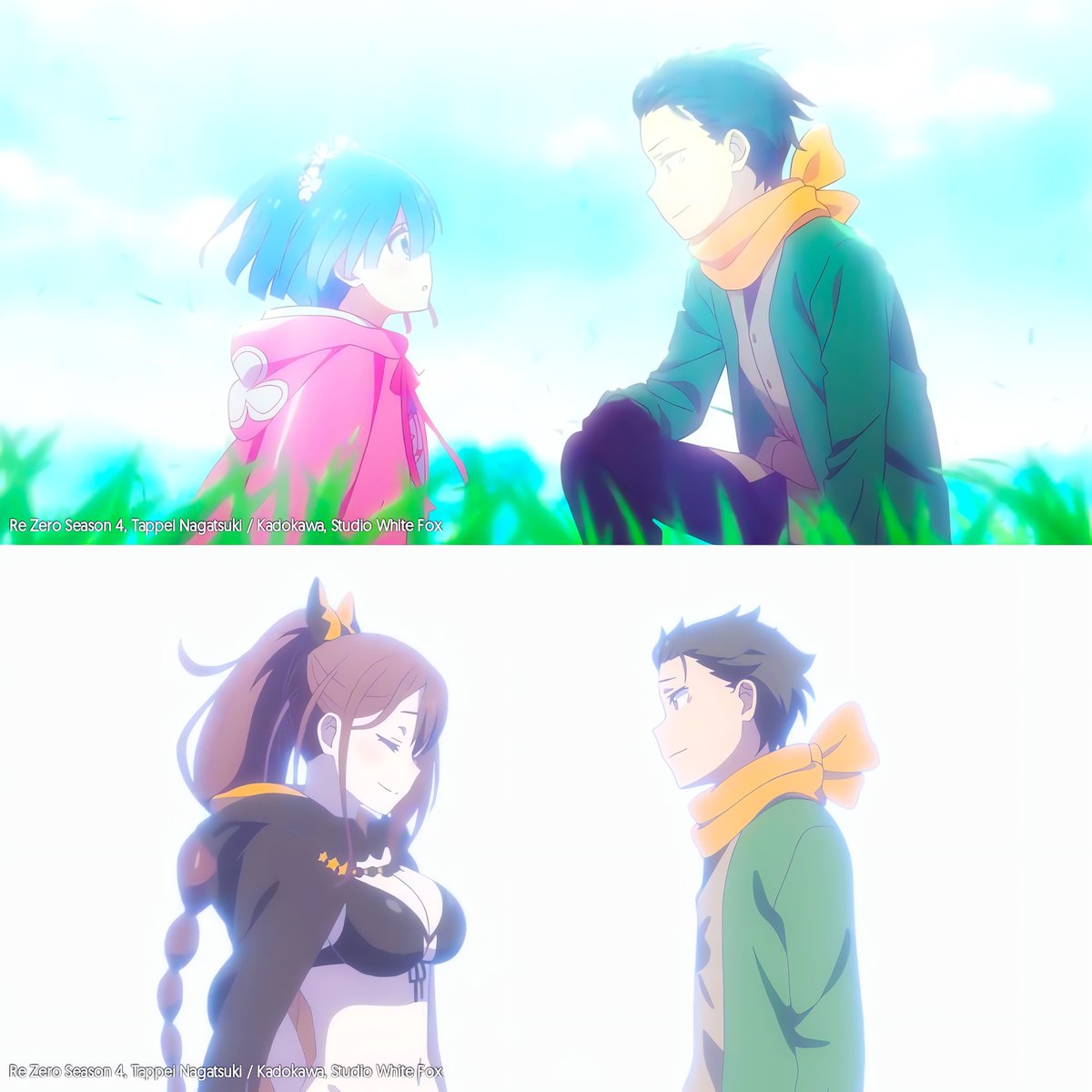 AnimeSpotlightt's tweet photo. These two really made us feel emotional 🥺

via Re:ZERO Season 4 Episode 19 (Finale) https://t.co/xsPDo8NL2C