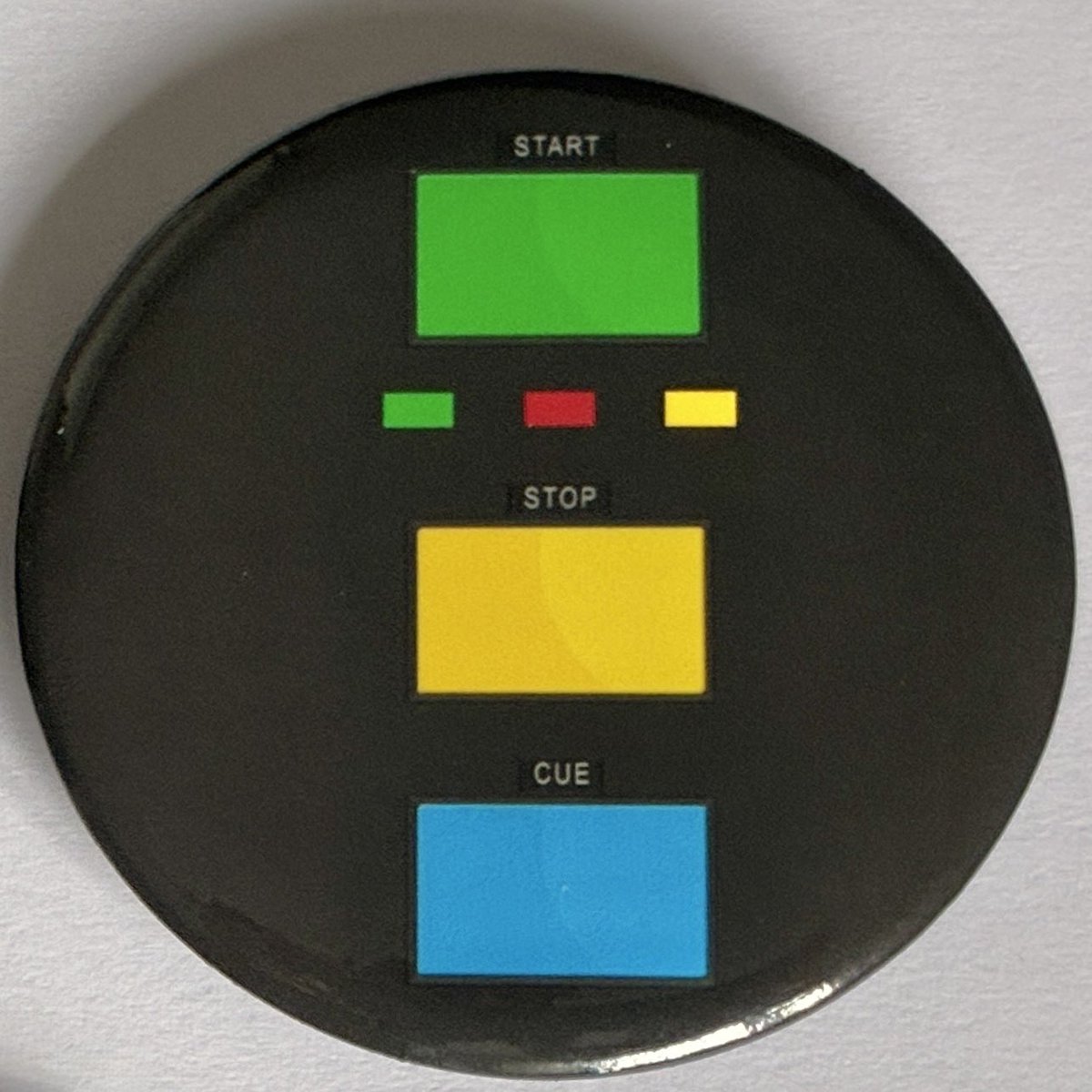 RadioMerch's tweet photo. 🎉GIVEAWAY TIME!🎉

This time we have three badges of our own design to give away!

Each celebrates some of the most iconic radio studio buttons - from the Sonifex and ITC cart machines and the EMT turntable!

To enter, just Like and Repost before the end of Saturday. (1/2) https://t.co/wl1Tnuu8UU