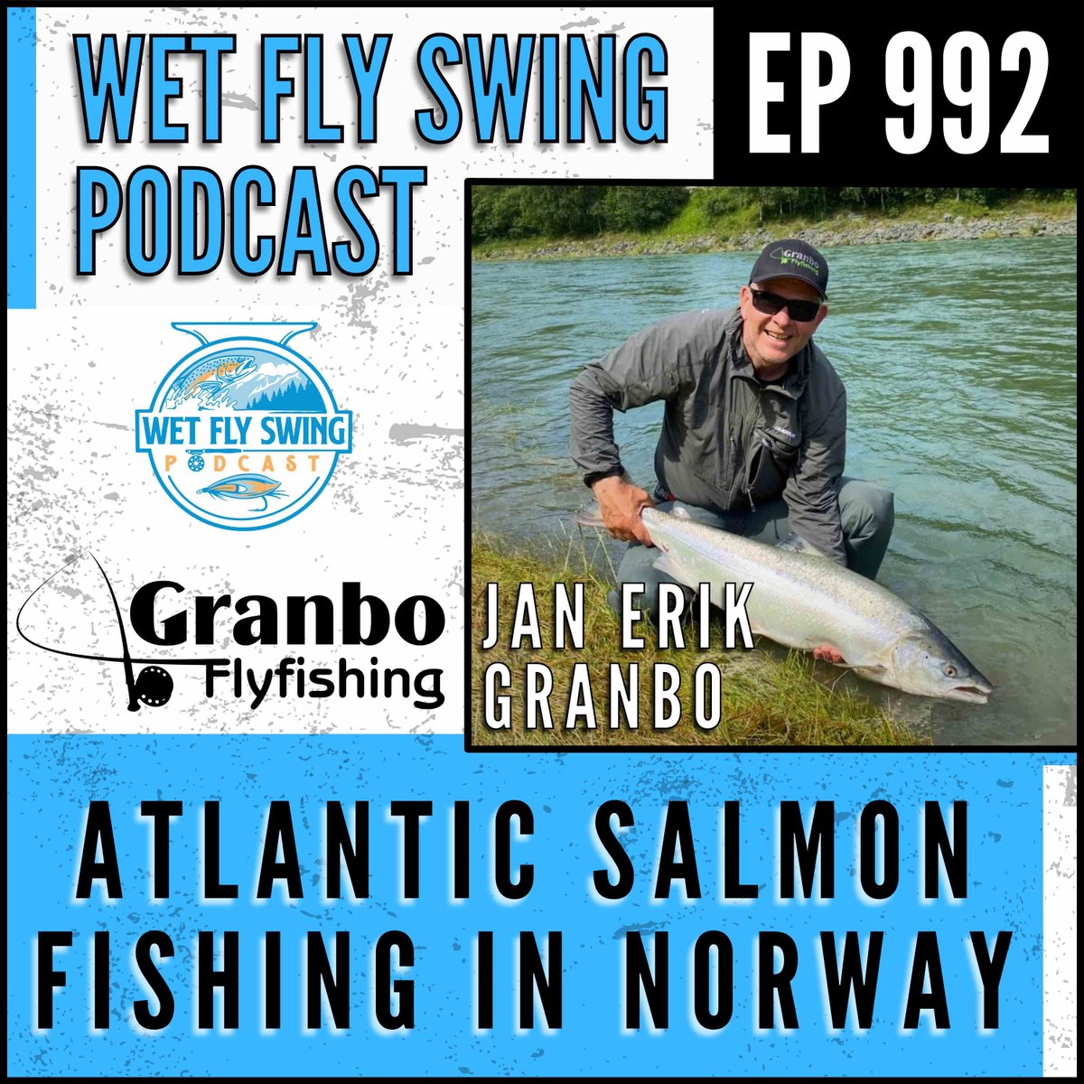 wetflyswing's tweet photo. June is the salmon window in Norway. Jan Erik of Granbo Fly Fishing breaks down where big Atlantic salmon stop, why he casts 90 degrees across the river, how he gets a sinking line down, and what a big salmon take really feels like. 

Listen here >> https://t.co/kDUi5nq3ZW https://t.co/voO1UXDtAO
