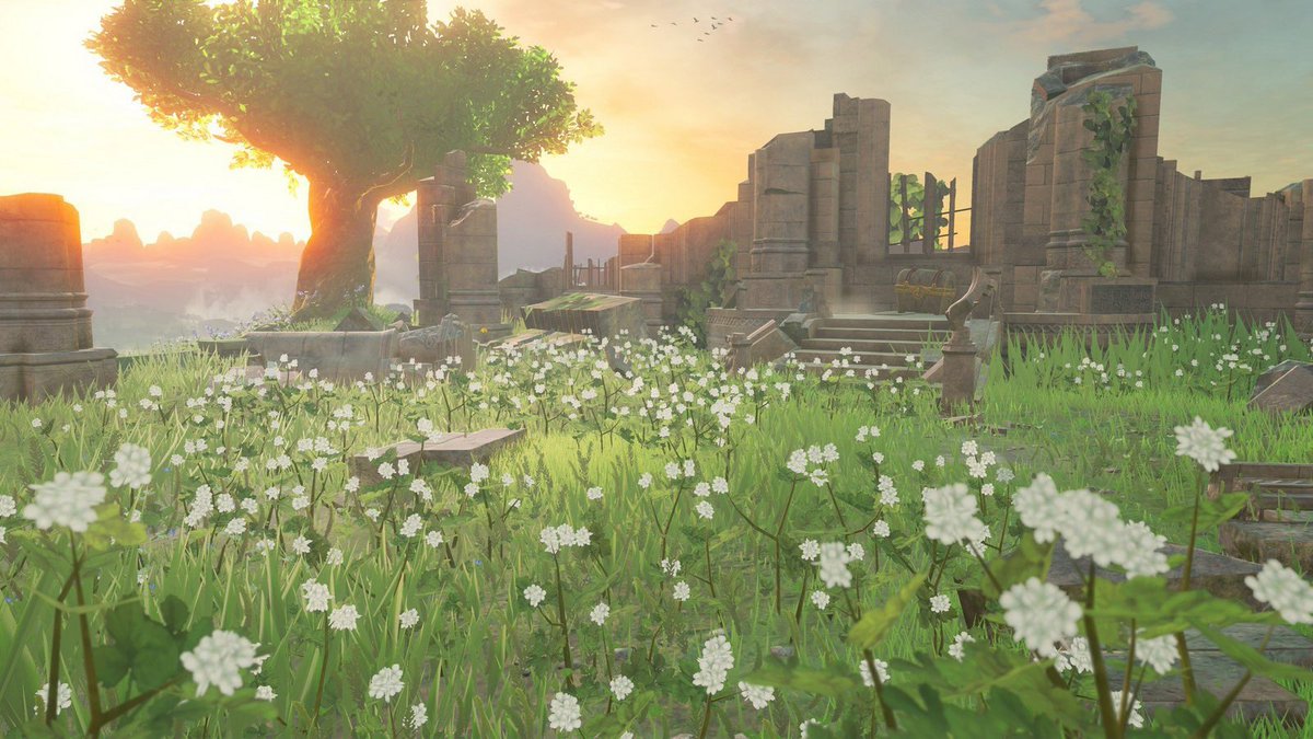 tlozdaily's tweet photo. breath of the wild — 2017 https://t.co/Q6KkGUQMl7