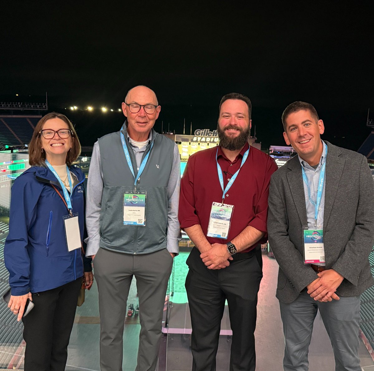 MEDITECH's tweet photo. What a fantastic night! ✨We loved catching up with fellow healthcare leaders, Alliance members, and MEDITECH colleagues at the MEDITECH Huddle last night! ✨🎶🎉
#MEDITECHLIVE✨ https://t.co/RJur04W3H4
