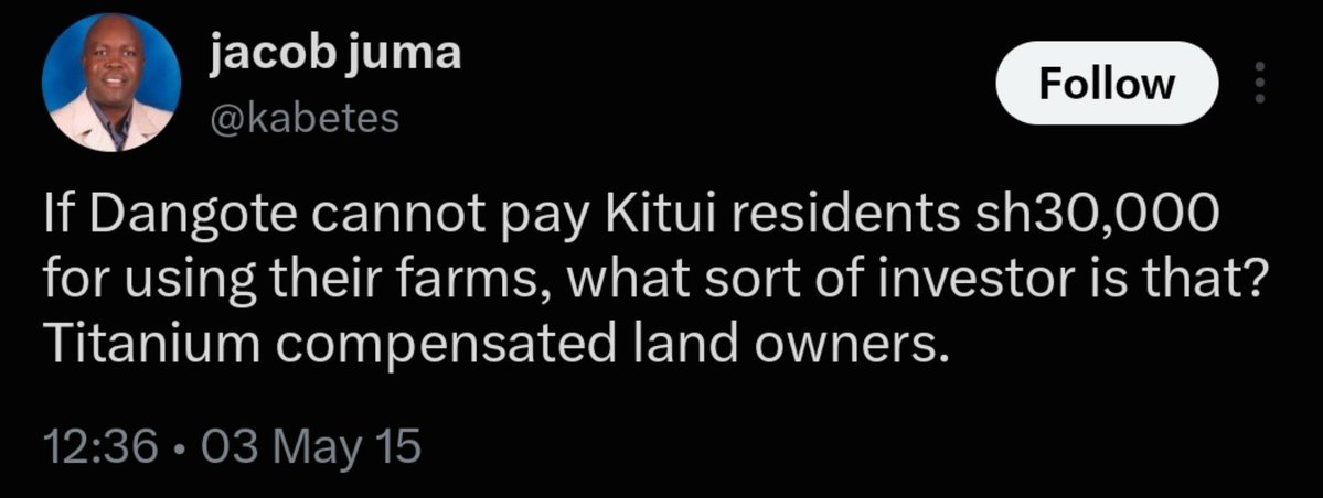 kijanayamwingii's tweet photo. Dangote is not ACCEPTED in Kenya ,Jacob Juma states only facts https://t.co/Zz9Q6zBvHy