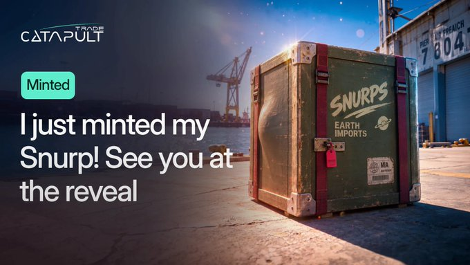 dch_crypt's tweet photo. I just minted my Snurp! 👽

Looking forward to the reveal @letsCatapult https://t.co/4WgsAvrnZd