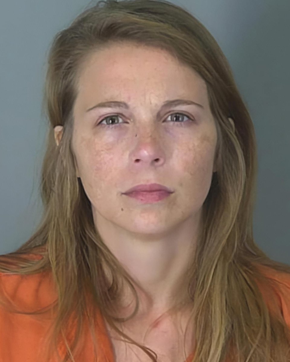 DavidJHarrisJr's tweet photo. 🚨PURE EVIL IN SOUTH CAROLINA: A 35-year-old mother stabs her two young children over 50 times in an unhinged attack that leaves her 6-year-old child facing potential arm amputation!

Taylor Gosnell was arrested in Spartanburg County, South Carolina, after deputies responded to a welfare check and discovered her 3-year-old and 6-year-old children covered in blood inside the home.
Investigators say Gosnell unleashed a violent frenzy using both a knife and a blunt object, leaving the helpless children with deeper lacerations that cut all the way to the bone.

Between both children, authorities estimated roughly 50 total stab wounds, with the 6-year-old suffering such catastrophic damage that doctors are considering amputating the child's arm and fingers.

When law enforcement arrived, Gosnell claimed she was experiencing "visions," while court records show she was already out on bond for 2024 child endangerment charges!

Gosnell was officially denied bond and now faces two counts of attempted murder that carry up to 60 years in prison.