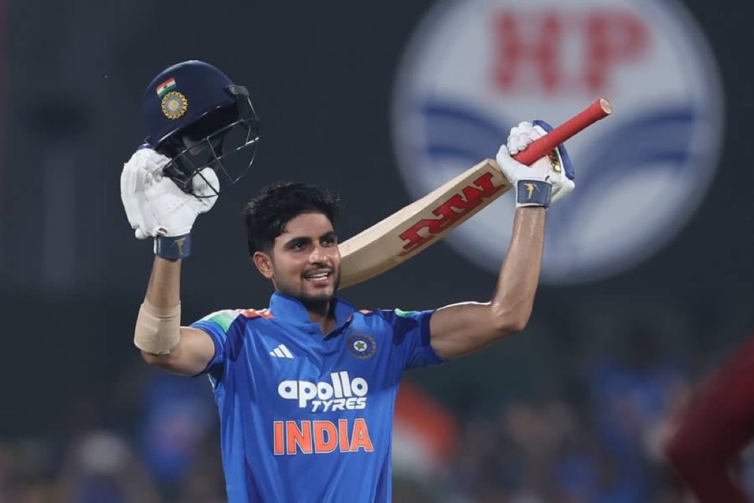 ImRaina's tweet photo. A breathtaking 200 — the fastest ODI double hundred ever. Pure class, and another statement from a captain who leads from the front. 👑🏏

With the 2027 World Cup on the horizon, India’s future looks exciting with Gill at the helm. 🇮🇳 @ShubmanGill 🧿🇮🇳🕉️🙌 https://t.co/bKUXugnqSY
