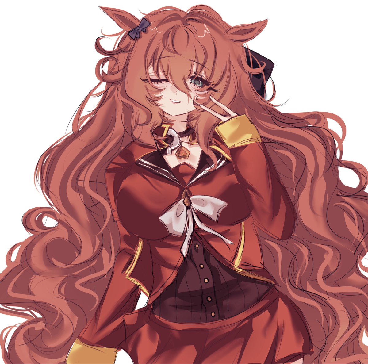fusaichibun's tweet photo. Maruzensky doodle https://t.co/aBiwr0o98J