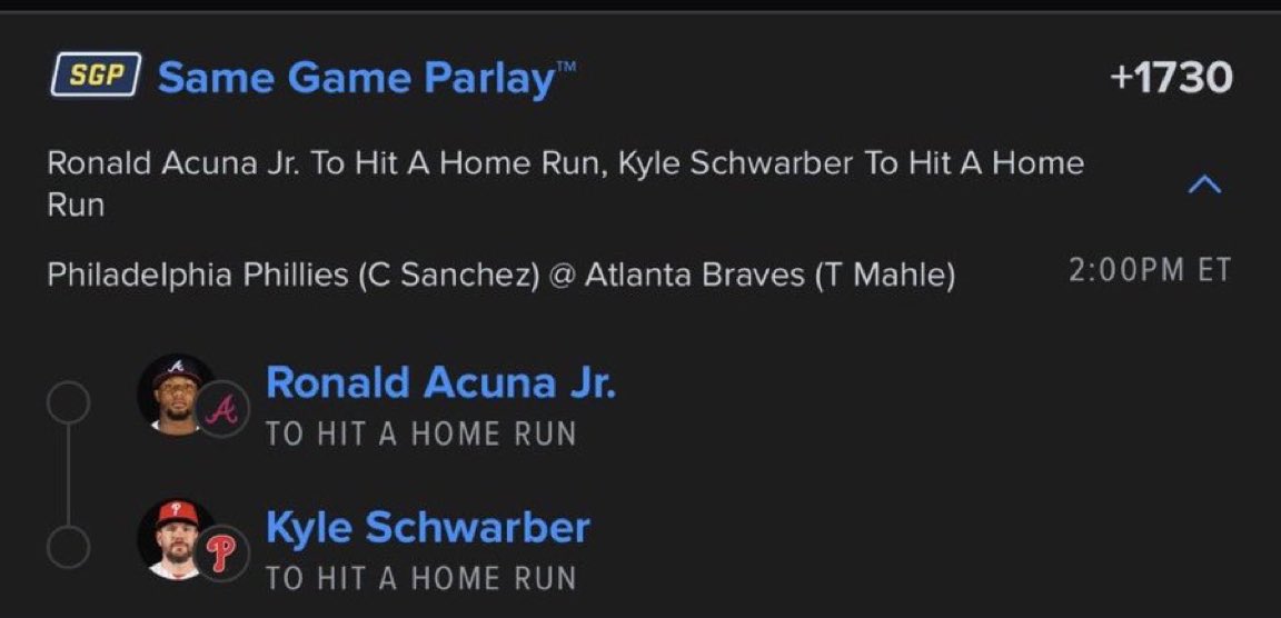cashflowsports2's tweet photo. Just need two casual nukes today. Is that too much to ask? 📈💸 #Gambling𝕏 #MLB #ParlayPlay https://t.co/3t5OtQOCc9