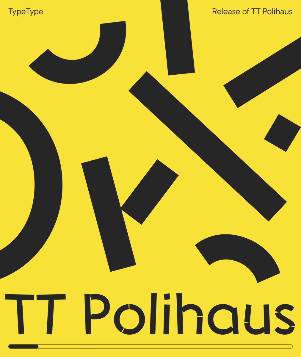 _TYPETYPE_'s tweet photo. Today we’re talking about the development of a new font that truly knows how to be different 🙃
At first glance, TT Polihaus is an ordinary sans serif—calm and legible. But the moment you move the slider, it starts to go crazy! https://t.co/FdcgCGwxN3