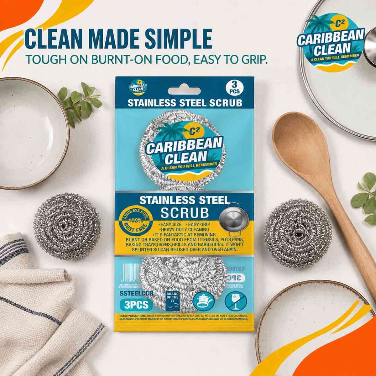 plasticpro3's tweet photo. Caribbean Clean Stainless Steel Scrubs — stock the CASE.

Available now — https://t.co/a2SCr8os5S
Call/WhatsApp: +1 284 442 3331 | +1 284 542 3331
P3 Paper Plastic Products — Great Products. Better Service.
#CaribbeanClean #P3VI https://t.co/eRDH1Wz2Nq