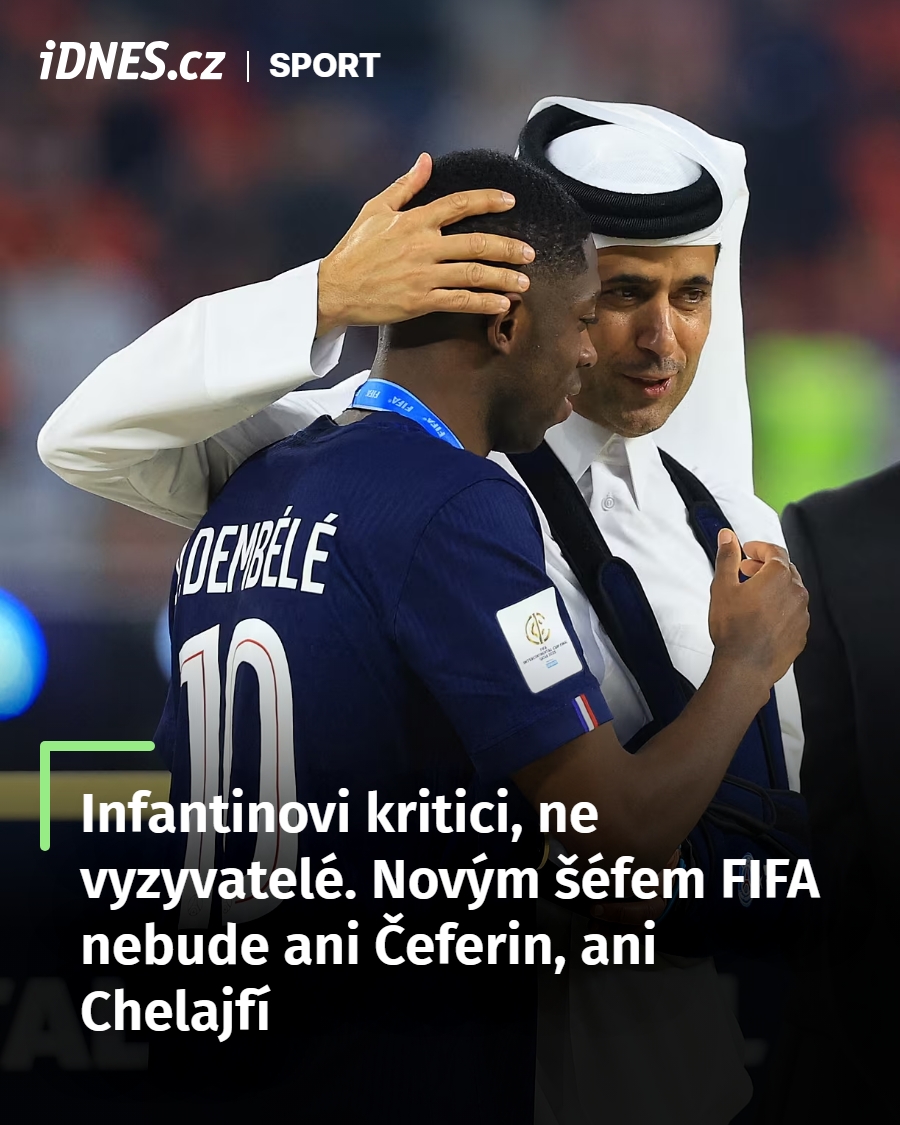 idnessport's tweet photo. Ačkoli patří šéf sdružení evropských fotbalových klubů (EFC) Násir Chelajfí k hlasitým odpůrcům prezidenta FIFA Gianniho Infantina, o jeho pozici se příští rok ve volbách ucházet nebude. 

👉 https://t.co/f5oNLKFGgh https://t.co/SqwZTkIaJM