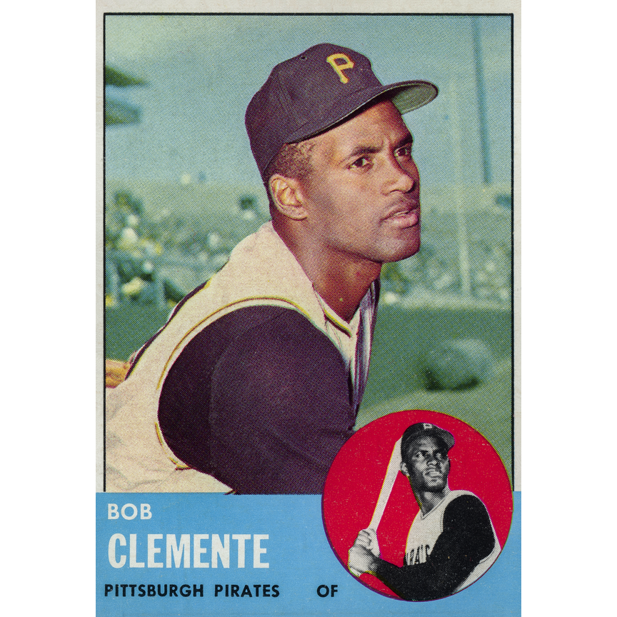 ClementeMuseum's tweet photo. #clementecardcountdown

1963 Topps Nº 540

One of 576 cards in the Topps collection that year.
Fantastic design, especially with the small two-tone image in the lower right.

#robertoclemente #clemente #clementemuseum #pittsburgh  #pirates  #topps #baseballcards #vintagecards https://t.co/mVplDJE6UC