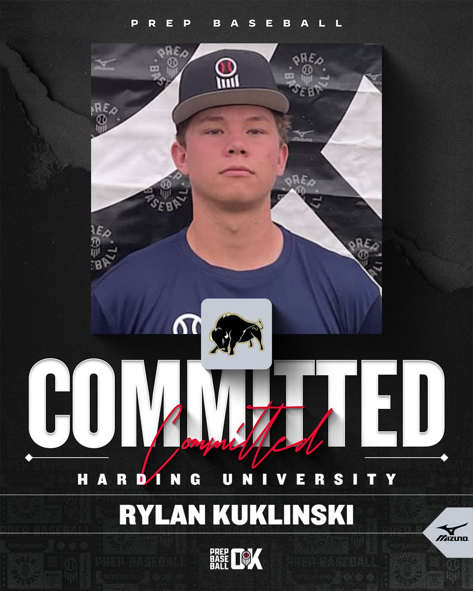PrepBaseballOK's tweet photo. C Rylan Kuklinski (Mount St. Mary, 2027) commits to @Harding_Base

👤: https://t.co/LcFxOWA3lh // @RylanKuk https://t.co/xitdPQxYe7
