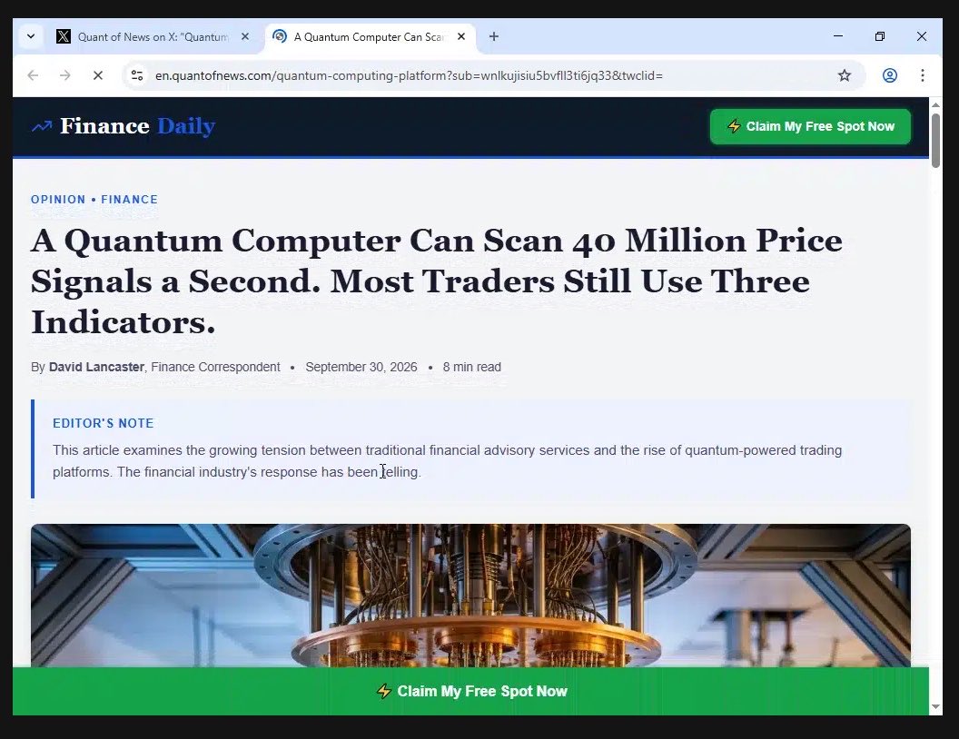 ajrgd's tweet photo. More crypto scam ads on X.

IOC (malicious domain):
quantofnews[.]com

From 100+ cybersecurity vendors we track, Epi Security is the only known firm that already marks this domain as malicious.

@episecurity @epiapp https://t.co/oUZ8K0FQU5