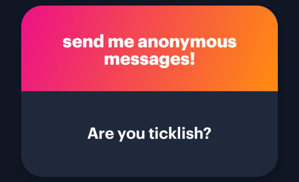 owoflowerfield's tweet photo. Short answer, yes
Long answer, I am hypersensitive to touch literally everywhere on my body. https://t.co/9AB0QqlRu7