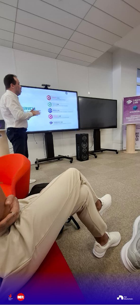 DarBlockchain's tweet photo. Throwback to Le Grand Bain 2026 in Marseille.

8th edition. 70+ exhibitors. 5 Tunisian startups in the room.

Dar Blockchain joined the event alongside our ecosystem Lead @talel_bg, meeting founders, investors and tech teams around new partnerships and market opportunities.

Big thanks to The Dot for managing the Tunisian delegation, and to @LaFrenchTech Aix-Marseille for the event.

A few moments from Marseille.