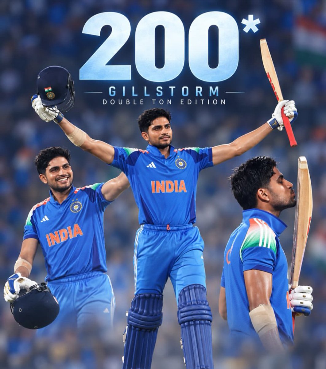 GTKaDil's tweet photo. “Gill went from class to history! 200 of pure brilliance. 💫🏏”*“Double century. Double the pride. ❤️🏏
#ShubmanGill
#IndiaKaDil
@ShubmanGill
@Shubmanforever https://t.co/3qkjrdhVBh