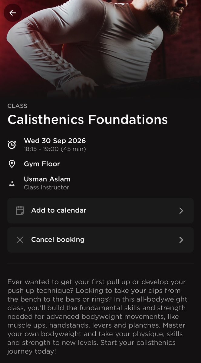 tobyasky's tweet photo. My first Calisthenics class ever.

What should I be expecting ? https://t.co/4FsunTnO3Q