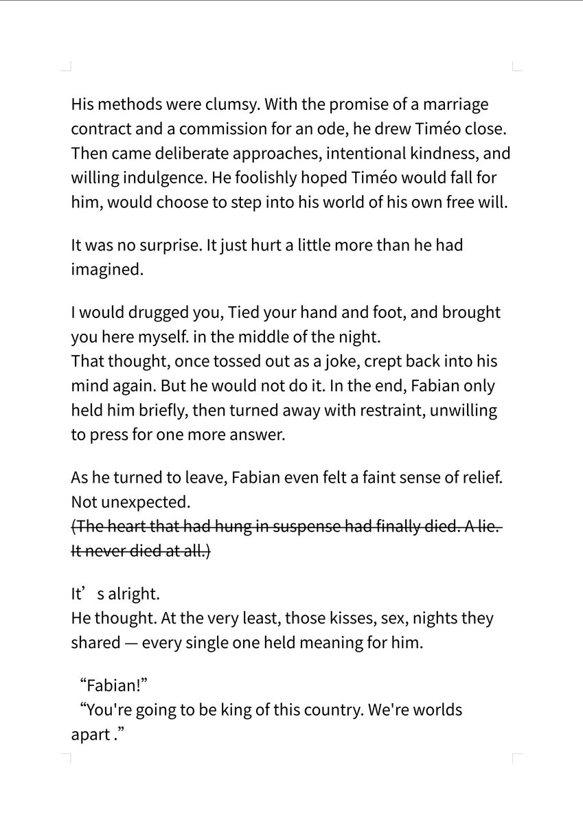 Louis6379's tweet photo. I still keep the words I never said. 
Cocked inside my chest where no one can read.
——《Echoes of yesterday》

#ARhapsodyForTheCrownPrince https://t.co/j76hK0DaOl