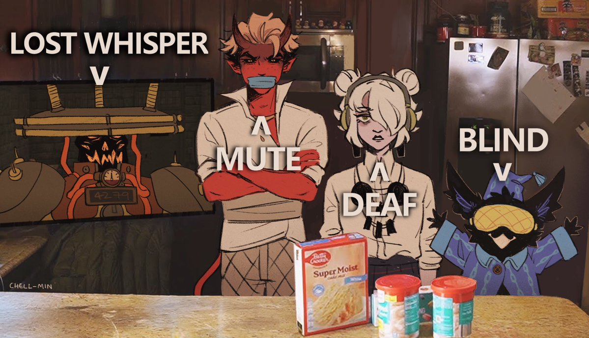 chell_min_says's tweet photo. i’m blind! i’m deaf. mmmph. and i’m stuck in lost whisper.
#deadlock https://t.co/0nRzi7QPwR