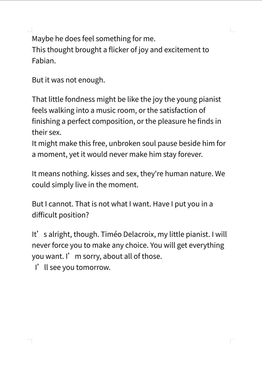 Louis6379's tweet photo. I still keep the words I never said. 
Cocked inside my chest where no one can read.
——《Echoes of yesterday》

#ARhapsodyForTheCrownPrince https://t.co/j76hK0DaOl