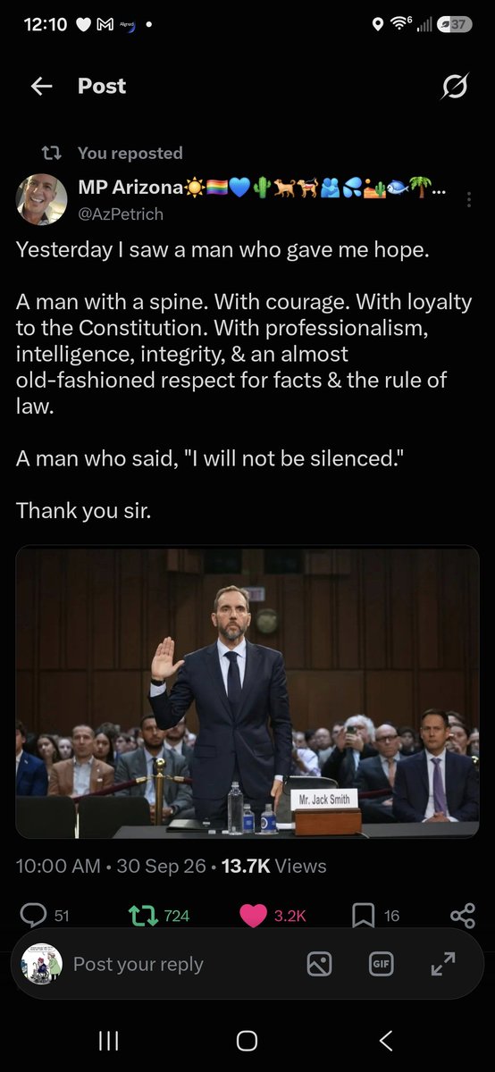 GoreloRuth98405's tweet photo. @BasedMikeLee If only you had the moral courage and integrity of this man https://t.co/pOPrtW01vV