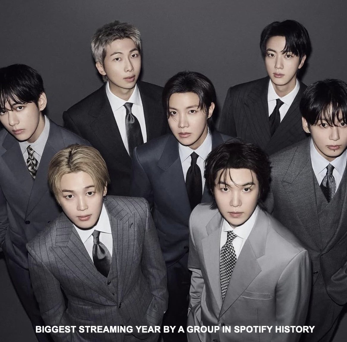 WORLDMUSICAWARD's tweet photo. #BTS makes history, scoring the BIGGEST Streaming Year by a Group on Spotify with over 9.38 BILLION streams!💪🐐👑💜 

BTS PAVED THE WAY
#BTS @BTS_twt https://t.co/Hg52ke1cAN