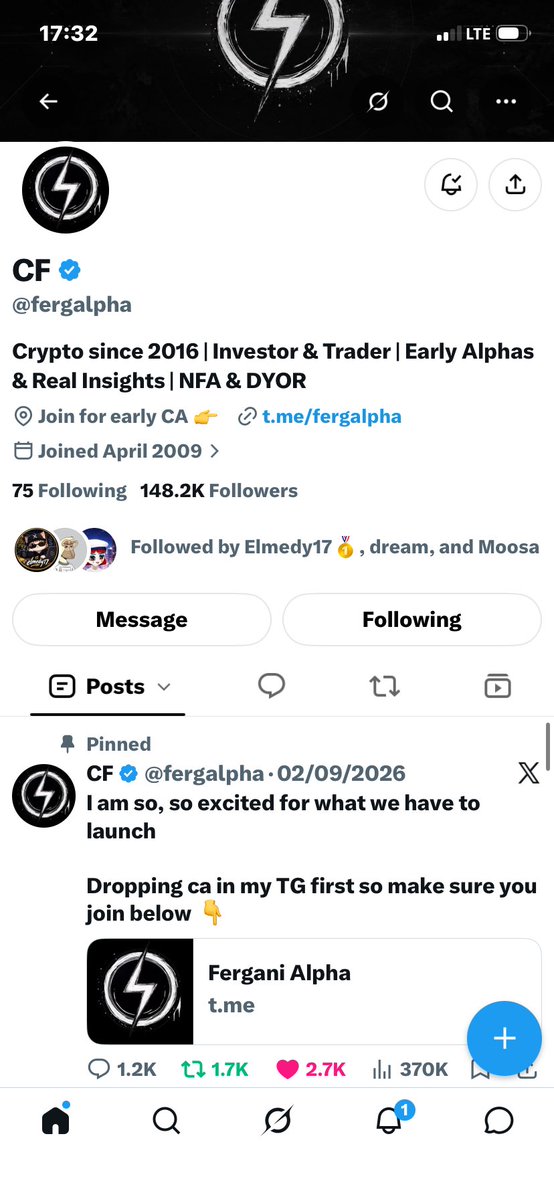 Deestsol's tweet photo. @fergalpha 🔔 is always left on fergalpha https://t.co/MyaKvFuxXp