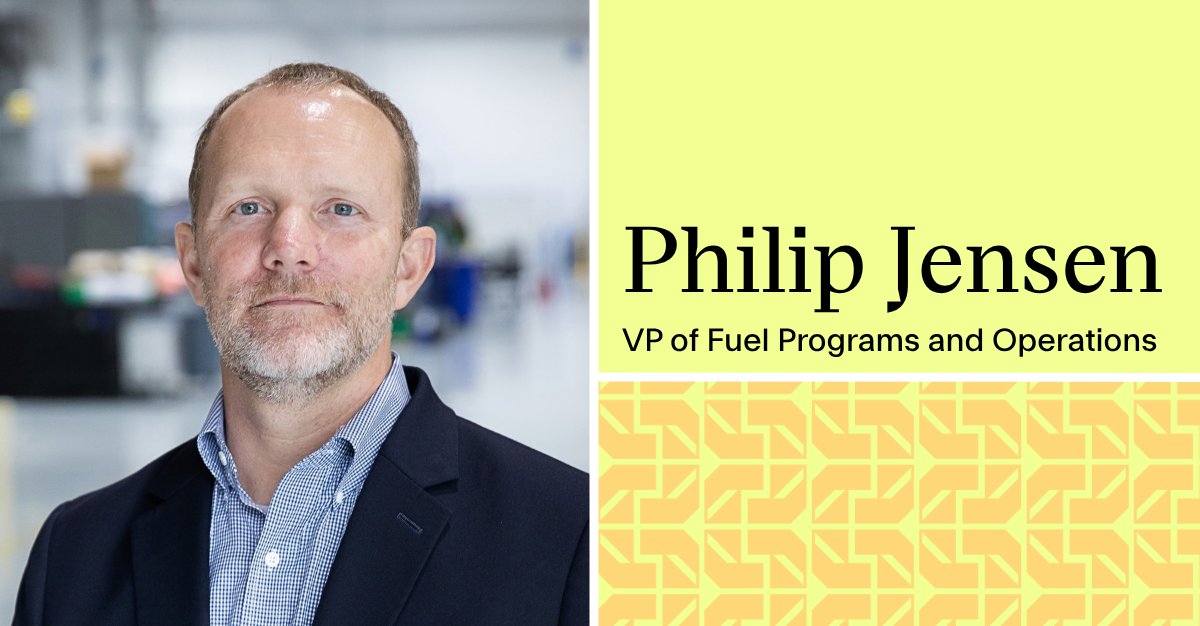 Zap_Energy's tweet photo. Zap Energy is pleased to announce that Philip Jensen has joined Zap Energy as Vice President of Fuel Programs and Operations. He brings deep expertise in nuclear fuel design, testing, and manufacturing, and a track record of launching new fuel programs and partnerships.

https://t.co/FJiNrjjv7S