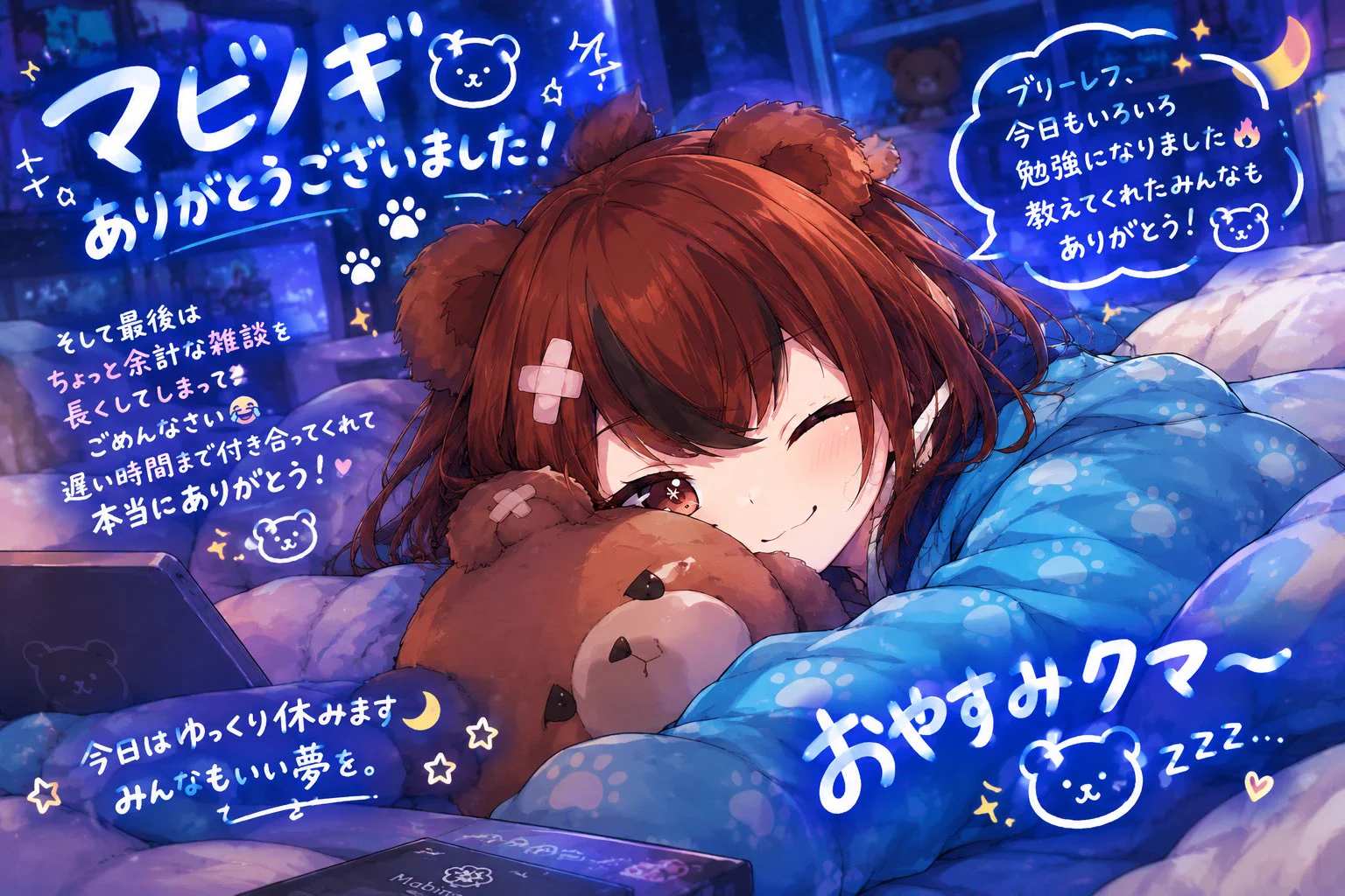 ちゃんくま⭐︎プロフ必読してね。 杜咲 翠焔@クマのぬいぐるみVtuber【初代マビノギ宣伝部】 on X