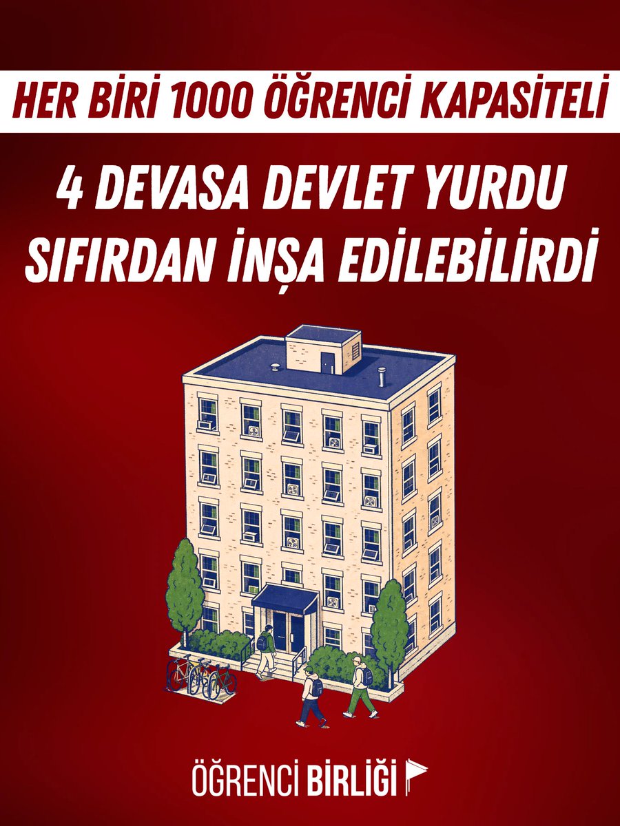 birlikgm's tweet photo. 💸 2.2 MİLYAR TL BİZDEN ÇALINDI!

Bu devasa miktar bizler için harcansaydı neler değişirdi? Çalınan geleceğimizin hesabını hep birlikte yapalım:

💻 70.000 sıra arkadaşımıza eğitim hayatını kolaylaştıracak bilgisayar desteği sağlanabilirdi.

🏢 Her biri 1000 öğrenci kapasiteli 4 devasa devlet yurdu inşa edilebilirdi.