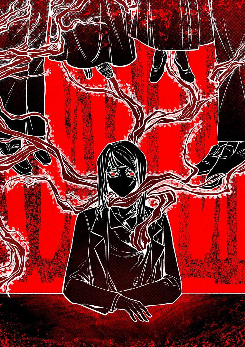 Daaaaantes's tweet photo. #scarlethollow #fanart #tabithascarlet 
根源 https://t.co/8yKfBb5EYk
