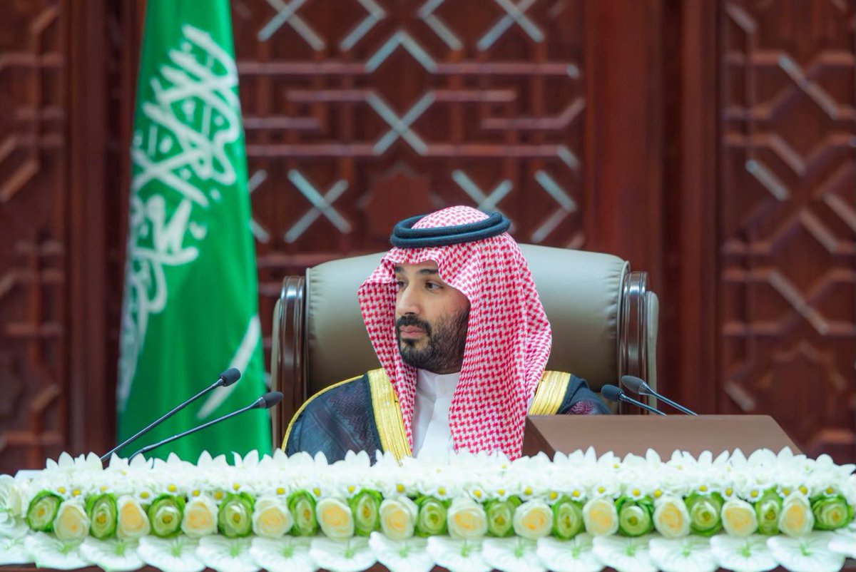 SaudiNews50's tweet photo. ولي العهد الأمير محمد بن سلمان:

قدراتنا البشرية والعسكرية قادرة على ردع التهديدات بشكل كامل أيا كانت مصادرها.

- https://t.co/J6jM2280JL